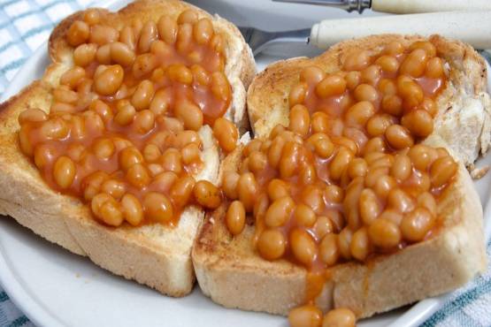 BEANS ON 2 TOAST 