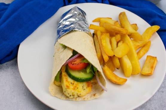 HALLOUMI WRAP