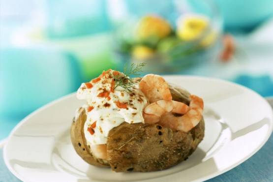 SEAFOOD JACKET POTATO