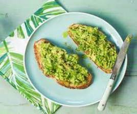  AVOCADO ON 2 TOAST