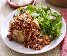 BOLOGNAISE JACKET POTATO