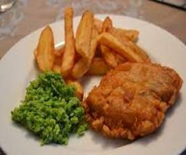 FRESH COD, CHIPS & PEAS