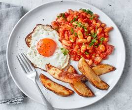 EGG, CHIPS, BEANS & A TOAST